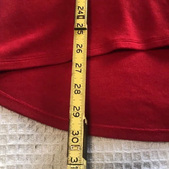 💋 Buy 2 for 15.00  Chico’s Red Keyhole size 0 size small ♥️♥️ - Picture 10 of 14